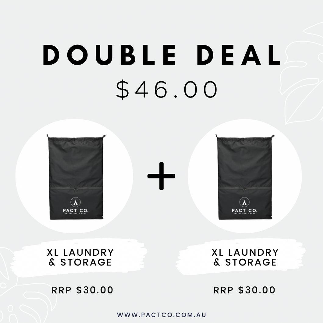 DOUBLE DEAL -  XL LAUNDRY + STORAGE